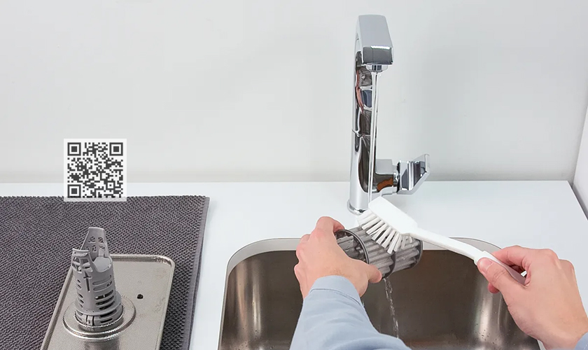 Máy rửa bát Bosch không thoát nước: Nguyên nhân & Cách sửa 7 Hướng dẫn tự khắc phục tình trạng không thoát nước ở máy rửa bát Bosch