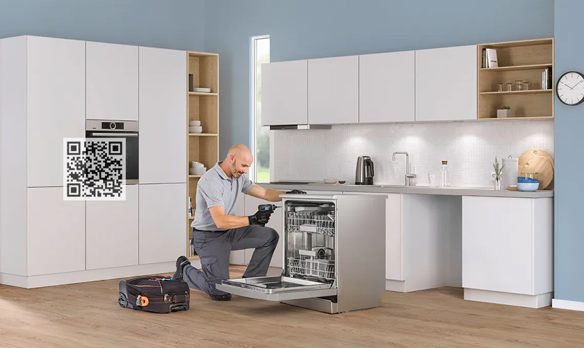 Máy rửa bát Bosch không thoát nước: Nguyên nhân & Cách sửa 8 Thợ sửa máy rửa bát Bosch chính hãng tại Bosch Home VN