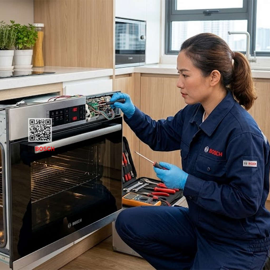 Sửa lò nướng Bosch tại TPHCM | Uy tín, 100% linh kiện hãng 4 Kỹ thuật viên luôn áp dụng đúng quy trình sửa chữa chuyên nghiệp