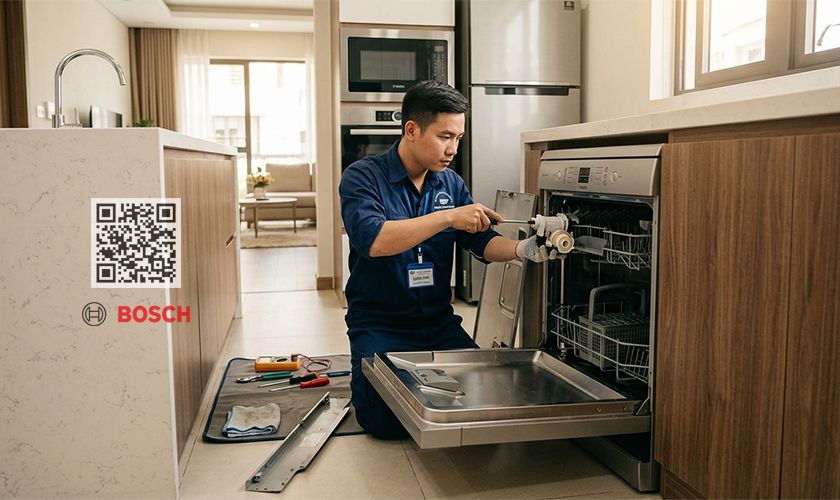 Sửa máy rửa bát Bosch tại Gò Vấp | Thợ hãng, 30 phút tới 4 Trạm bảo hành Bosch áp dụng quy trình sửa máy rửa chén Bosch chuyên nghiệp tại Gò Vấp